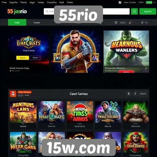 Avaliação da segurança no site de jogos 55rio