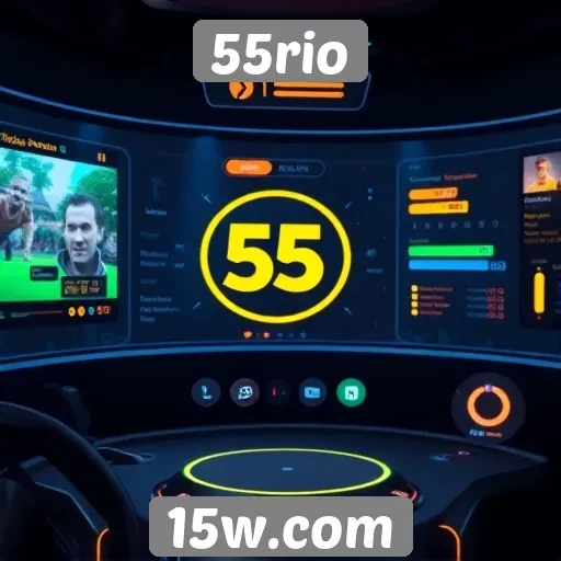 Análise da interface do usuário no site 55rio